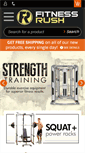 Mobile Screenshot of fitnessrush.com